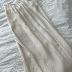 VRG GRL Cupro Maxi Skirt